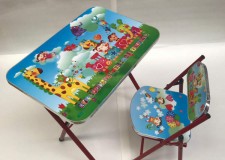 Masuta si scaunel pliabile pentru copii