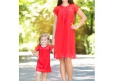 Rochii mama fiica identice la HainedeVis.ro