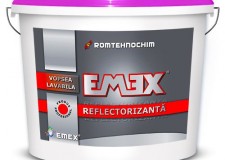 Vopsea Lavabila Reflectorizanta EMEX - Necesita perle reflectorizante