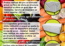 Mese pentru piete agroalimentare